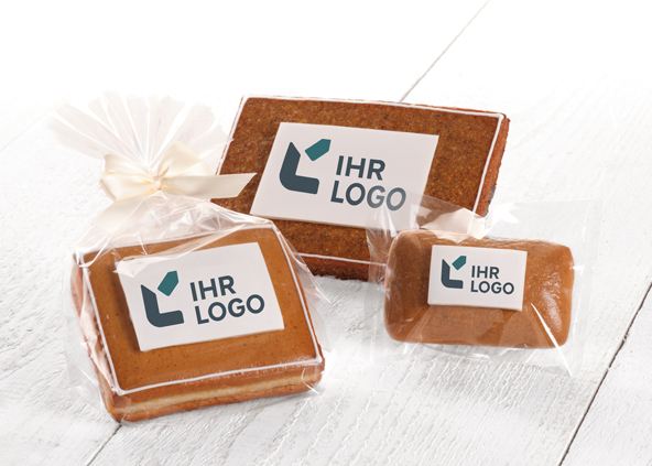 Logo-Gebäck Rechteck