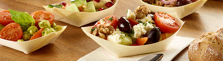 Mini Salate, Menüs & Platten