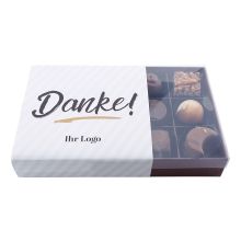 9er Pralinés Azetatböxli mit Wickel