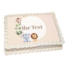 Fototorte Baby neutral