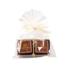 2er Säckli B2B Logo-Pralinés Siebdruck