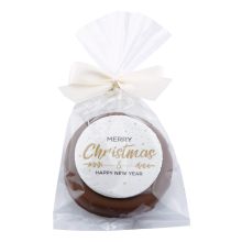 Give Away rund Christmas 6 cm B2B