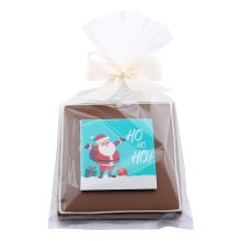 Give Away Quadrat Santa 8 x 8 cm B2B