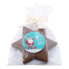 Give Away Stern Santa 10 x 10 cm B2B