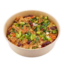 Kreolisches Gemüse Jambalaya - vegan