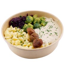 Pilzsauce mit Knöpfli (vegi)