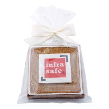 Logo-Gebäck Quadrat 6 x 6 cm