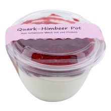 Quark-Himbeer Pot 