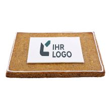 Logo-Gebäck Rechteck 15 x 10 cm