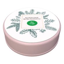 Ihr Logo Tannenzweig rosa
