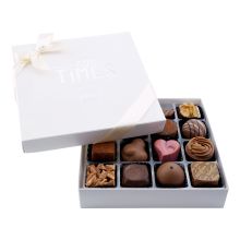 16er Praliné-Box weiss
