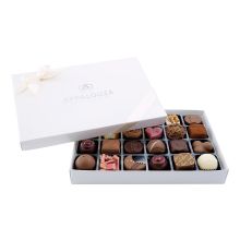 24er Praliné-Box weiss