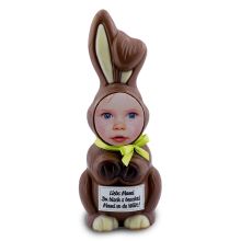 Face-Bunny mit Text