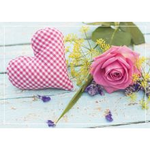 Geschenkkarte Rose