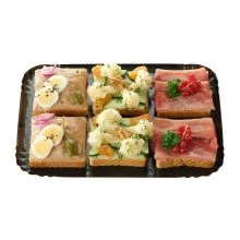 Canapé gross 6 Stück