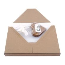 Briefpost Logo-Gebäck Herz 12 x 12 cm