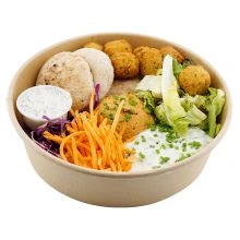 Pita-Falafel Bowl